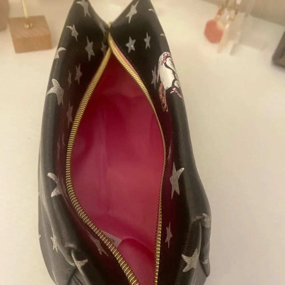 Pardon my Frenchie Juicy Couture pencil pouch or make up bag